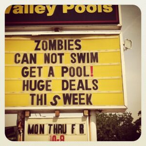 Read more about the article Apocalypse Good for Pool Business ?