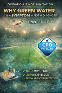 Read more about the article Oxidation Is Not Sanitation: What a CPO Needs to Know